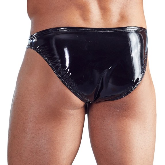 SLIP ESALTAFALLO SEXY IN VERNICE APERTI DAVANTI