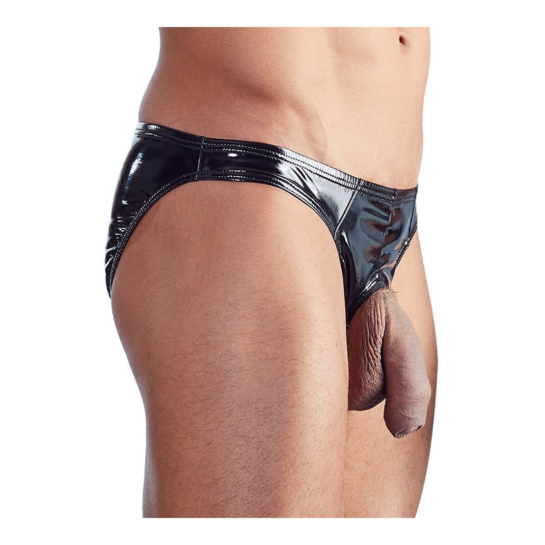 SLIP ESALTAFALLO SEXY IN VERNICE APERTI DAVANTI
