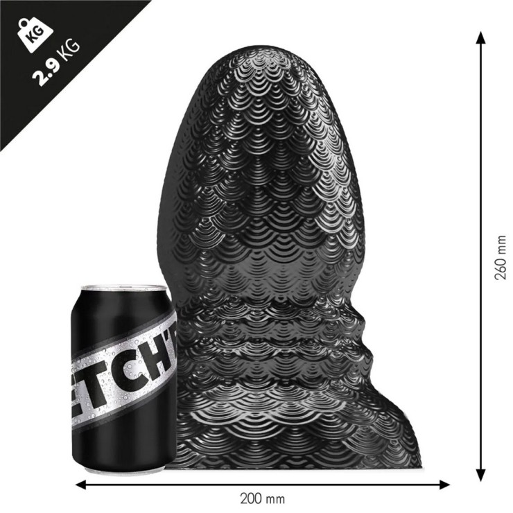 PLUG TAPPO ANALE PER FISTING GRANDI DIMENSIONI RIPPLE XL