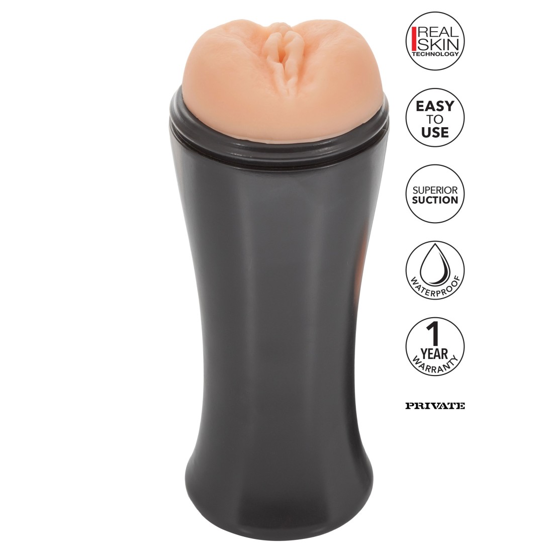 MASTURBATORE PER UOMO A FORMA DI VAGINA VACUUM...