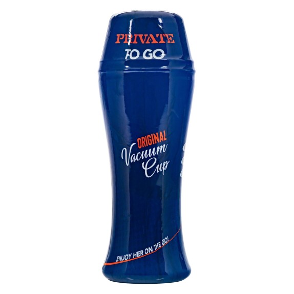 MASTURBATORE PER UOMO A FORMA DI VAGINA VACUUM CUP TO GO