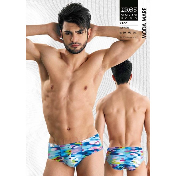 SEXY COSTUME MARE UOMO SLIP MULTICOLOR