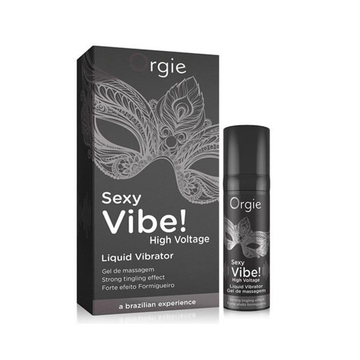 GEL ECCITANTE EFFETTO VIBRANTE FORTE SEXY VIBE! HIGH VOLTAGE