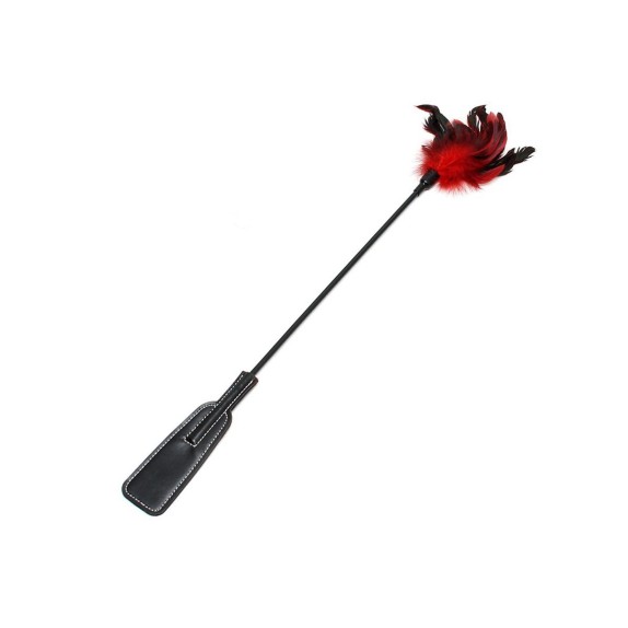 FRUSTINO E PIUMINO 2 IN 1 IN ECOPELLE FEATHER CROP