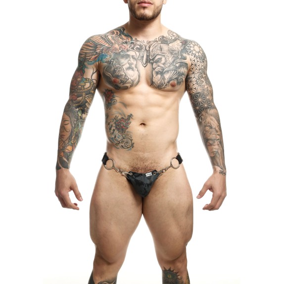 SOSPENSORIO SEXY PER UOMO CON GANCI IN METALLO SNAP JOCKSTRAP VARI COLORI