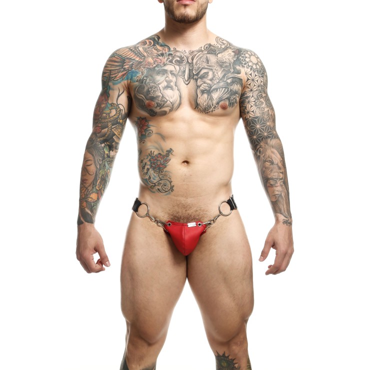 SOSPENSORIO SEXY PER UOMO CON GANCI IN METALLO SNAP... 2