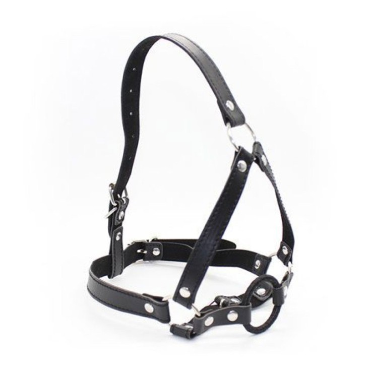 APRIBOCCA CON IMBRACATURA PER TESTA HARNESS RING GAG 2