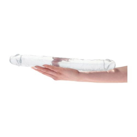 FALLO DILDO DOPPIA TESTA TRASPARENTE DILDO DOUBLE TREASURE