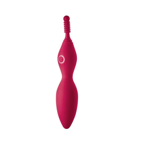 STIMOLATORE CLITORIDEO VIBRANTE CON 3 TESTINE SPARKLING VERONA