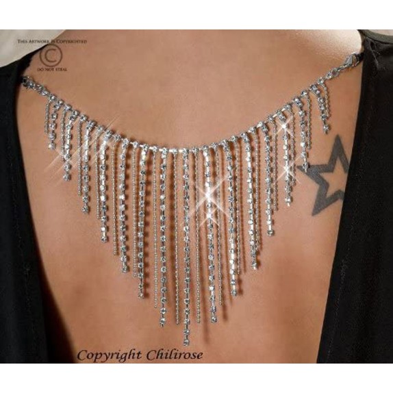MINIABITO SEXY SCOLLATO SULLA SCHIENA CON STRASS