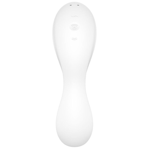 SUCCHIA CLITORIDE E VIBRATORE 2 IN 1 SEX TOY CURVY TRINITY 5+