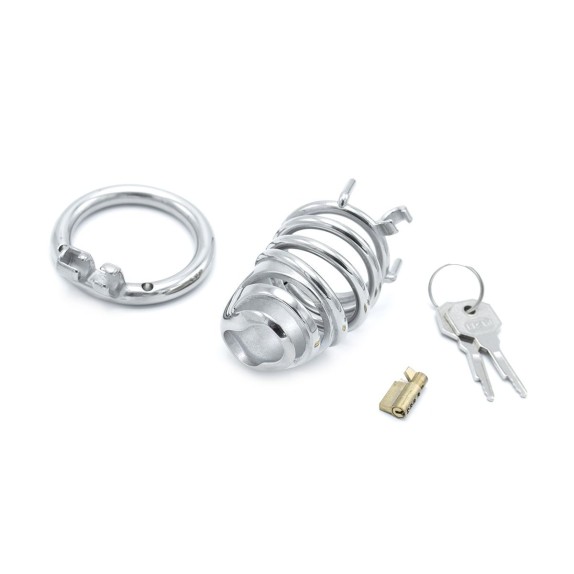 MODERN CHASTITY DEVICE CINTURA GABBIA DI CASTITA' PER UOMO