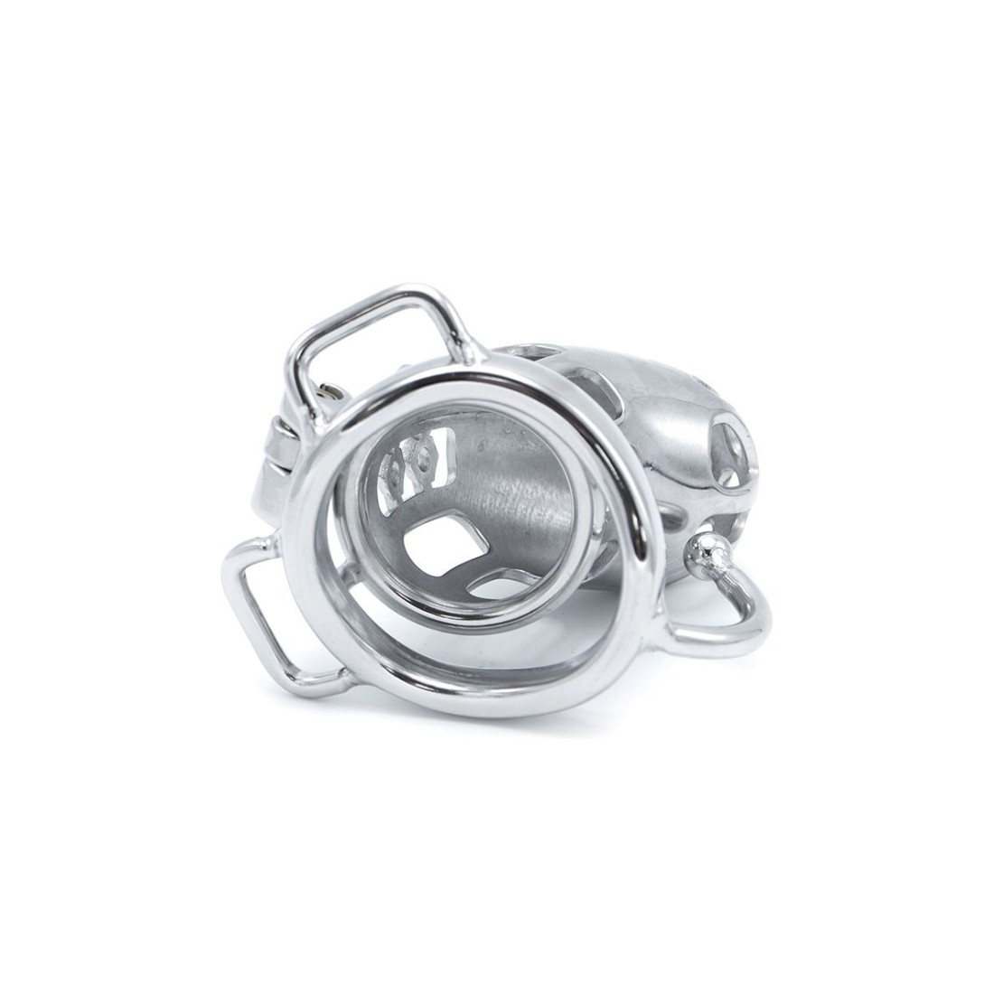 BELTED CHASTITY DEVICE BALL DIVIDER CINTURA DI...
