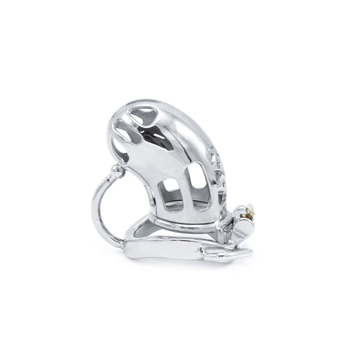 BELTED CHASTITY DEVICE BALL DIVIDER CINTURA DI...
