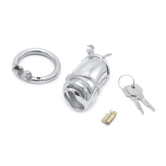 CINTURA DI CASTITA' UOMO MODERN TUBE CHASTITY DEVICE