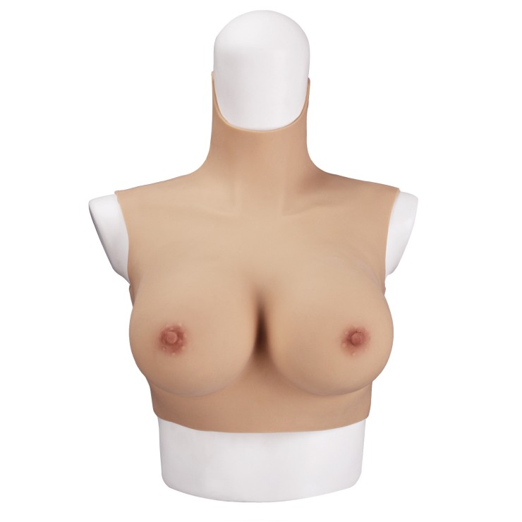 BUSTO INDOSSABILE ULTRA REALISTICO CON SENO BODY FORM...