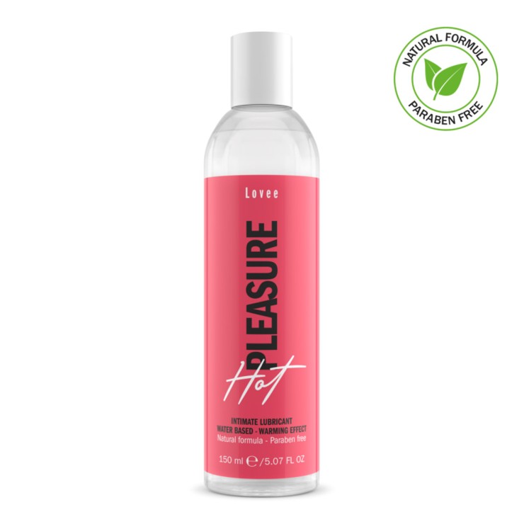 LUBRIFICANTE INTIMO EFFETTO CALDO 150 ml LOVEE HOT PLEASURE