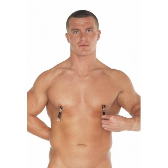 PINZETTE CON PESO UNISEX REGOLABILE METAL NIPPLE 