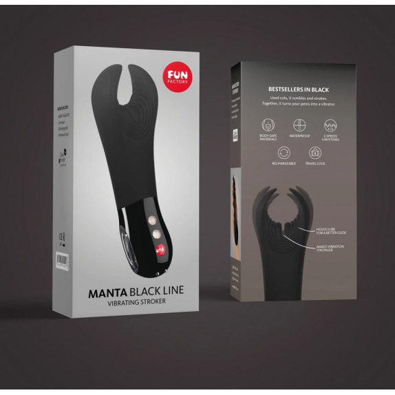 MASTURBATORE VIBRANTE PER UOMO SEX TOY MANTA