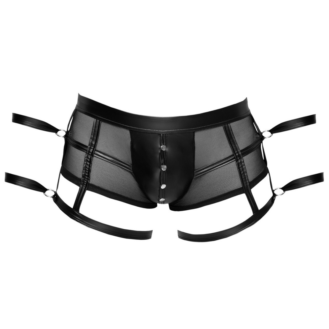 BOXER HARNESS SEXY PER UOMO CON DOPPIE MANETTE...