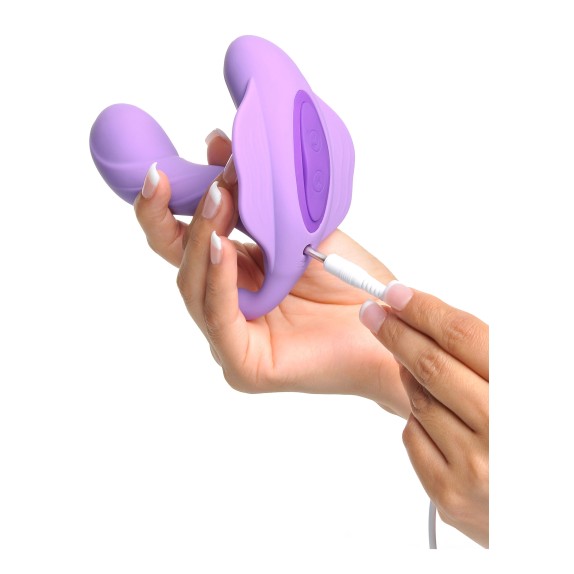 VIBRATORE PER PUNTO G CON STIMOLAZIONE CLITORIDEA G-SPOT STIMULATE-HER