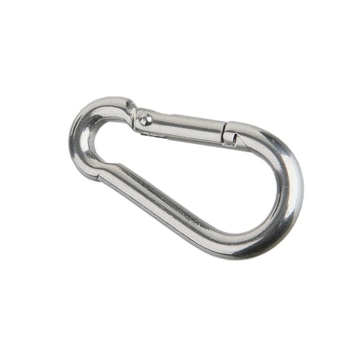 MOSCHETTONE ZINCATO 60 mm CARABINER GALVANIZED KIOTOS