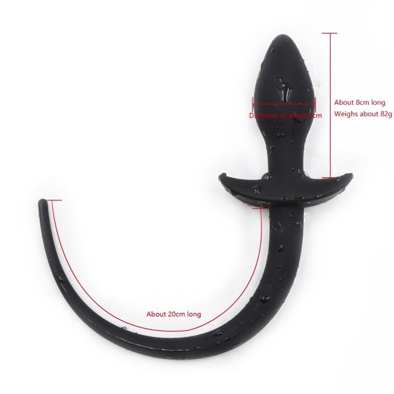 copy of PLUG TAPPO ANALE CON CODA IN SILICONE ANAL PLUG DOG TAIL