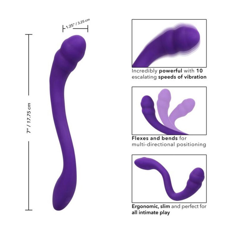 VIBRATORE PER PUNTO G IN SILICONE PRETTY LITTLE WANDS...