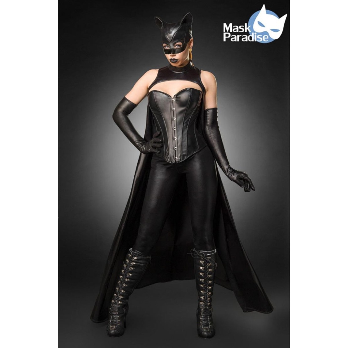 COSTUME TRAVESTIMENTO SEXY PER DONNA BAT GIRL...