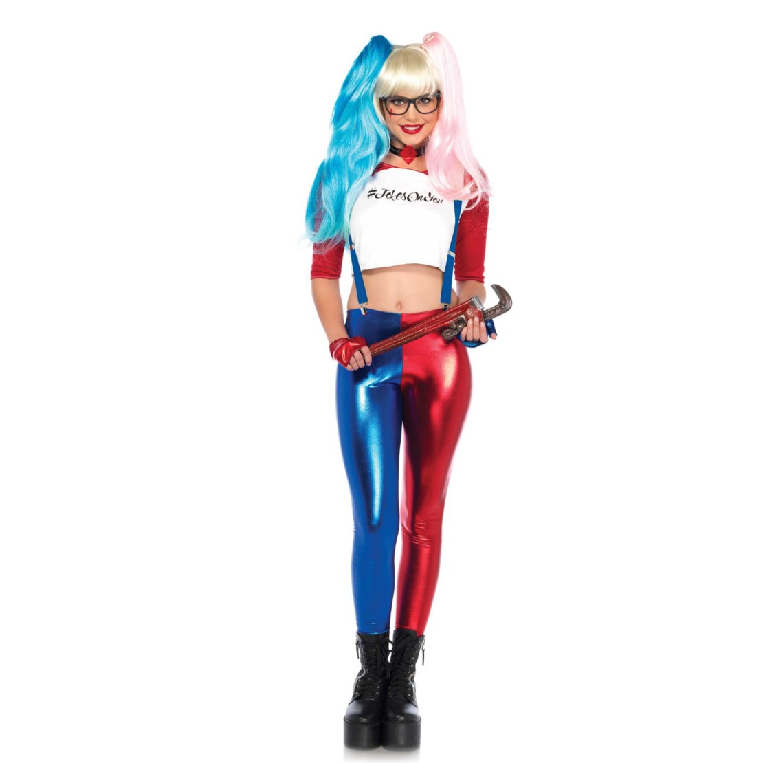 COSTUME HALLOWEEN SEXY DONNA HARLEY QUINN SET 6...