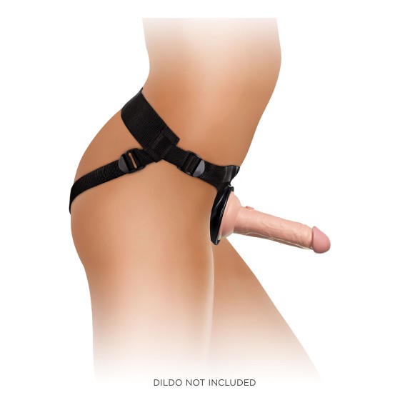 MUTANDINA STRAP-ON CON BASE PER VENTOSA PER PRINCIPIANTI BODY DOCK HARNESS