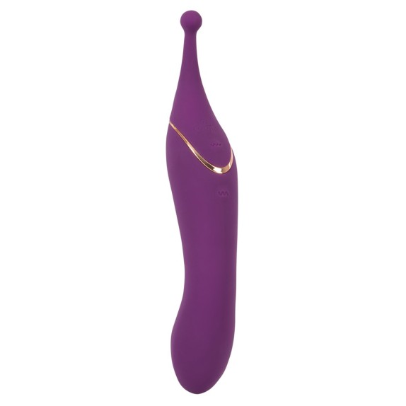 VIBRATORE E MASSAGGIATORE CLITORIDEO DOPPIA TESTA RICARICABILE SWEET SMILE