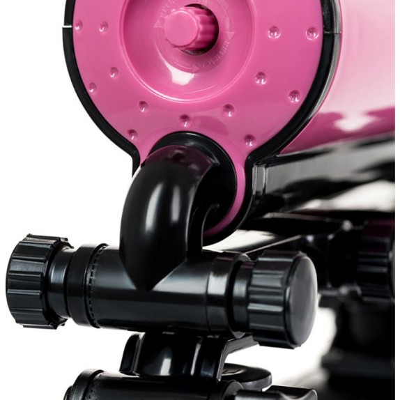 SEX MACHINE PINK PUNK CON DILDO RISCALDANTE VIBRANTE E MOVIMENTO SU E GIU'