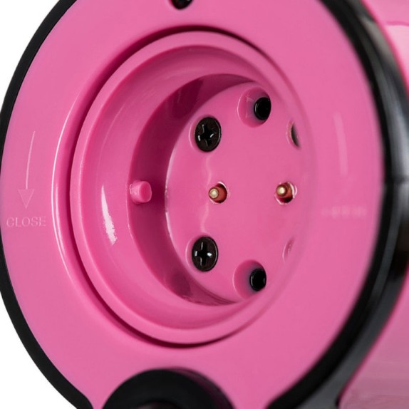 SEX MACHINE PINK PUNK CON DILDO RISCALDANTE VIBRANTE E MOVIMENTO SU E GIU'