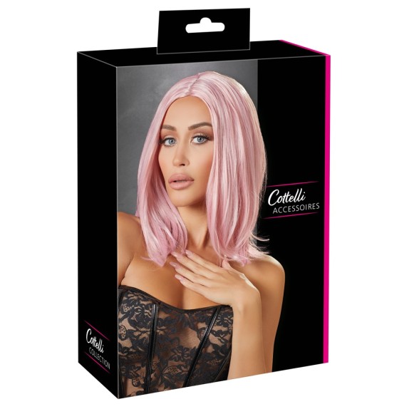 PARRUCCA SEXY CASCHETTO ROSA