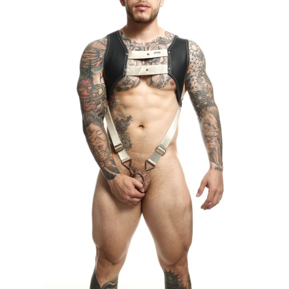 IMBRACATURA SEXY PER UOMO REGOLABILE CON ANELLO PER IL PENE TOP COCKRING