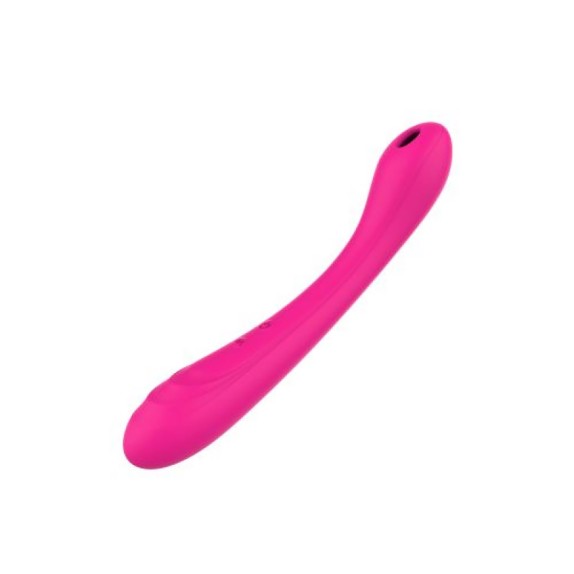 VIBRATORE DUO SEX TOY INTERNO-ESTERNO IN SILICONE LILY ROSE