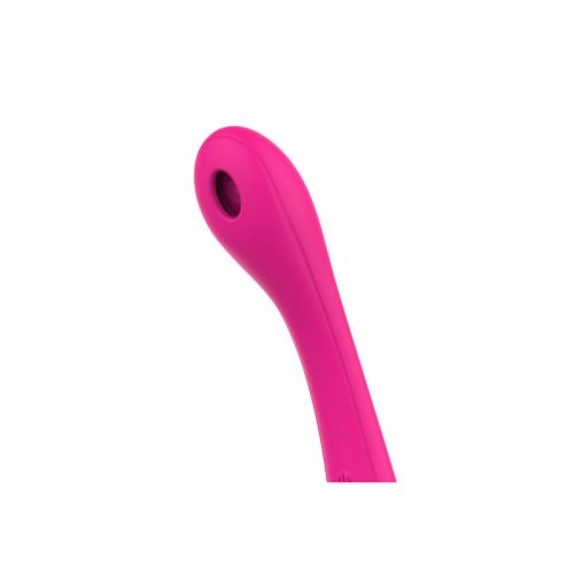 VIBRATORE DUO INTERNO-ESTERNO IN SILICONE LILY ROSE