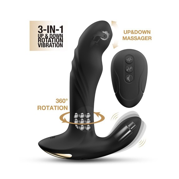 copy of MASSAGGIATORE PROSTATICO CON TELECOMANDO DORCEL MULTI P-JOY