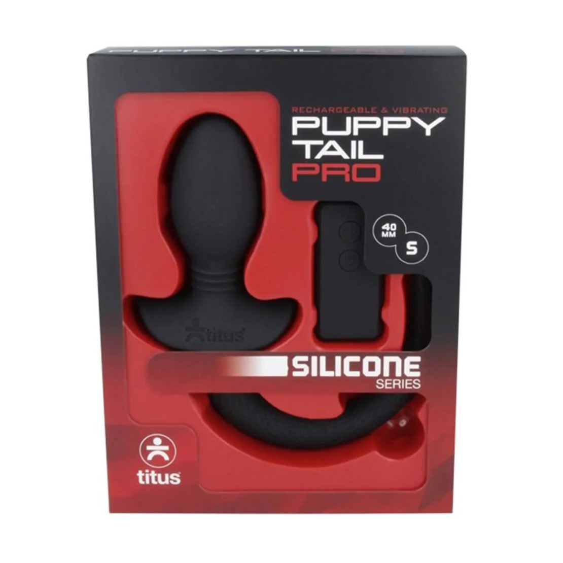 PULG ANALE CODA IN SILICONE VIBRANTE SEX TOY...