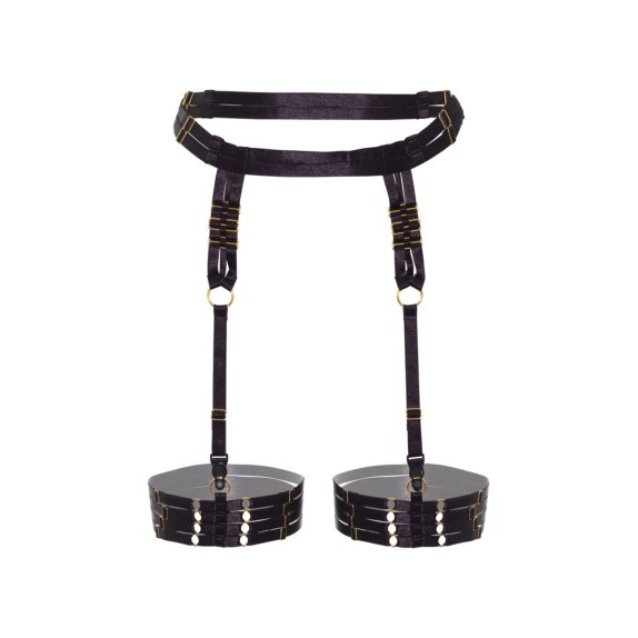REGGICALZE SEXY HARNESS DONNA CON GIARRETTIERA IN RASO REGOLABILE