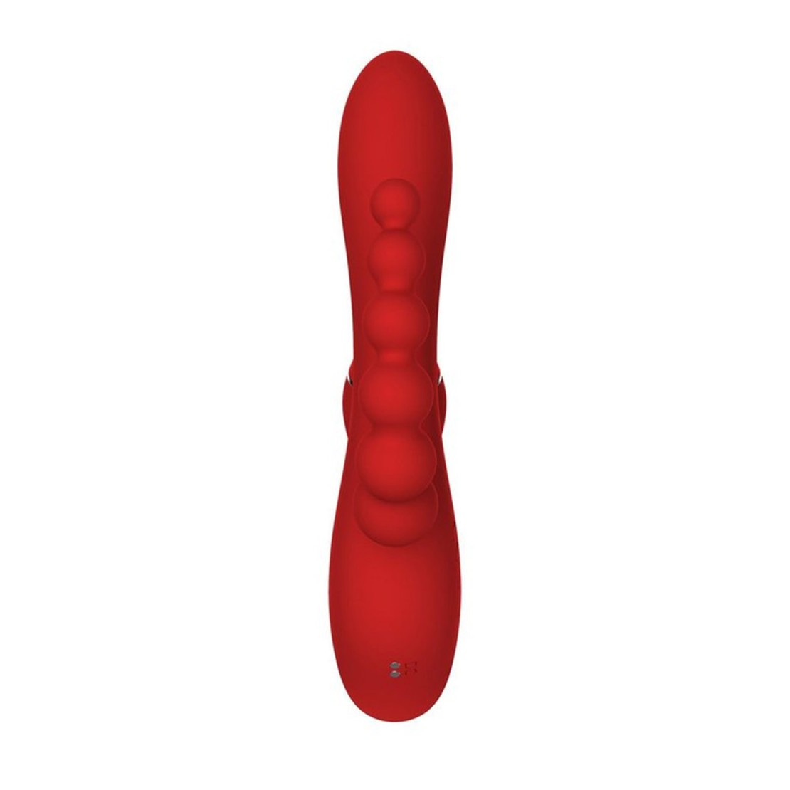 VIBRATORE TRIPLO VAGINALE ANALE CON SUCCHIA...