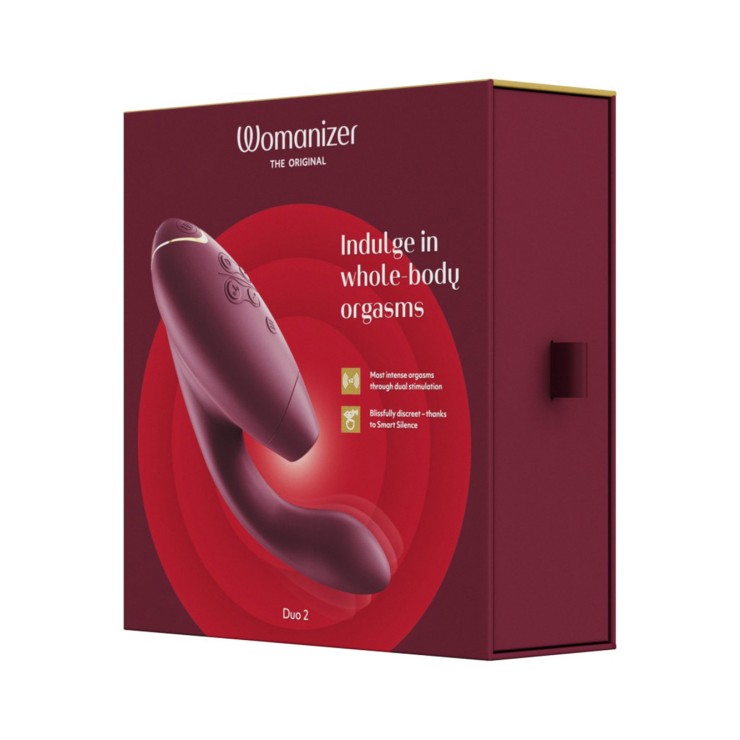 WOMANIZER DUO 2 STIMOLATORE CLITORIDEO E VIBRATORE PER IL...
