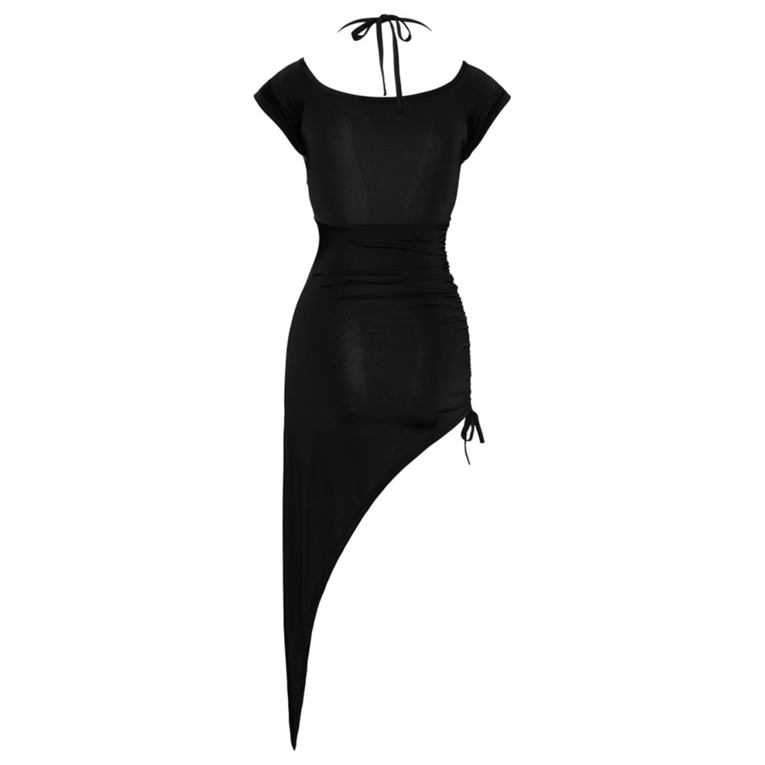 VESTITO SEXY PER DONNA CON SPACCO LATERALE E...