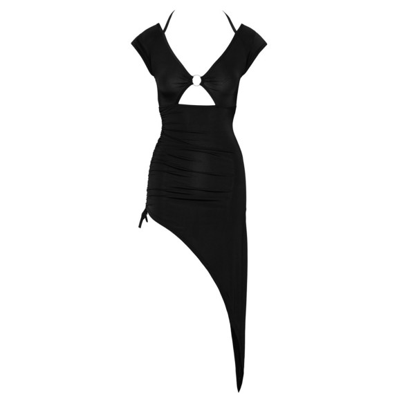 VESTITO SEXY PER DONNA CON SPACCO LATERALE E SCOLLO PROFONDO COTTELLI