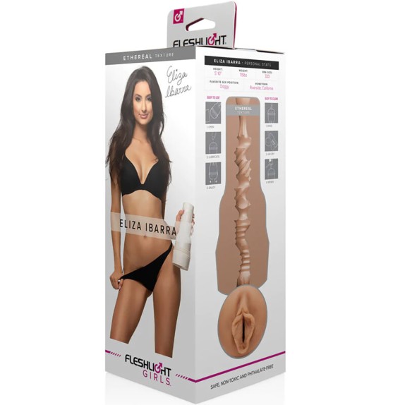 MASTURBATORE VAGINA PER UOMO SEX TOY FLESHLIGHT ELIZA IBARRA