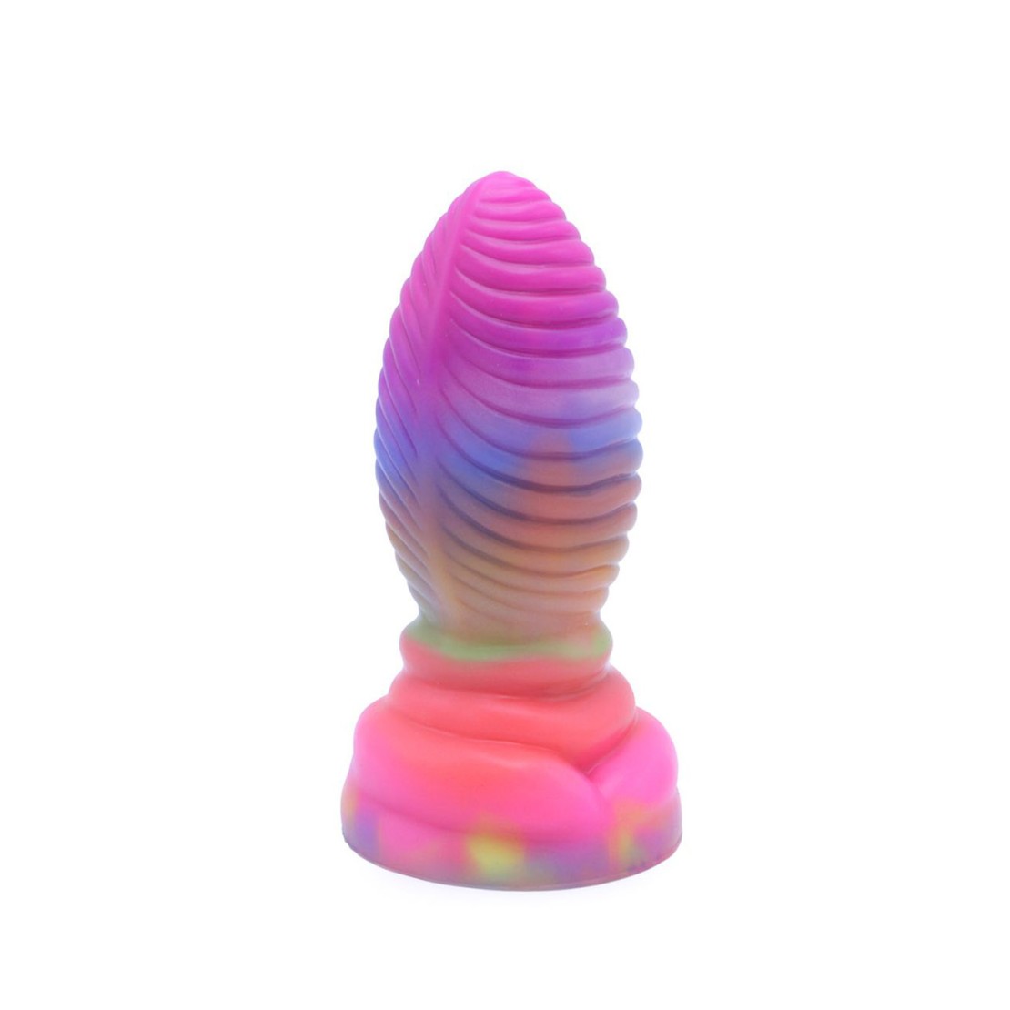 PLUG ANALE TONDO CON RILIEVI 17 CM IN SILICONE...
