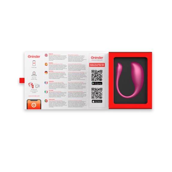 OVETTO VAGINALE VIBRANTE SEX TOY CON APPLICAZIONE A DISTANZA ONINDER