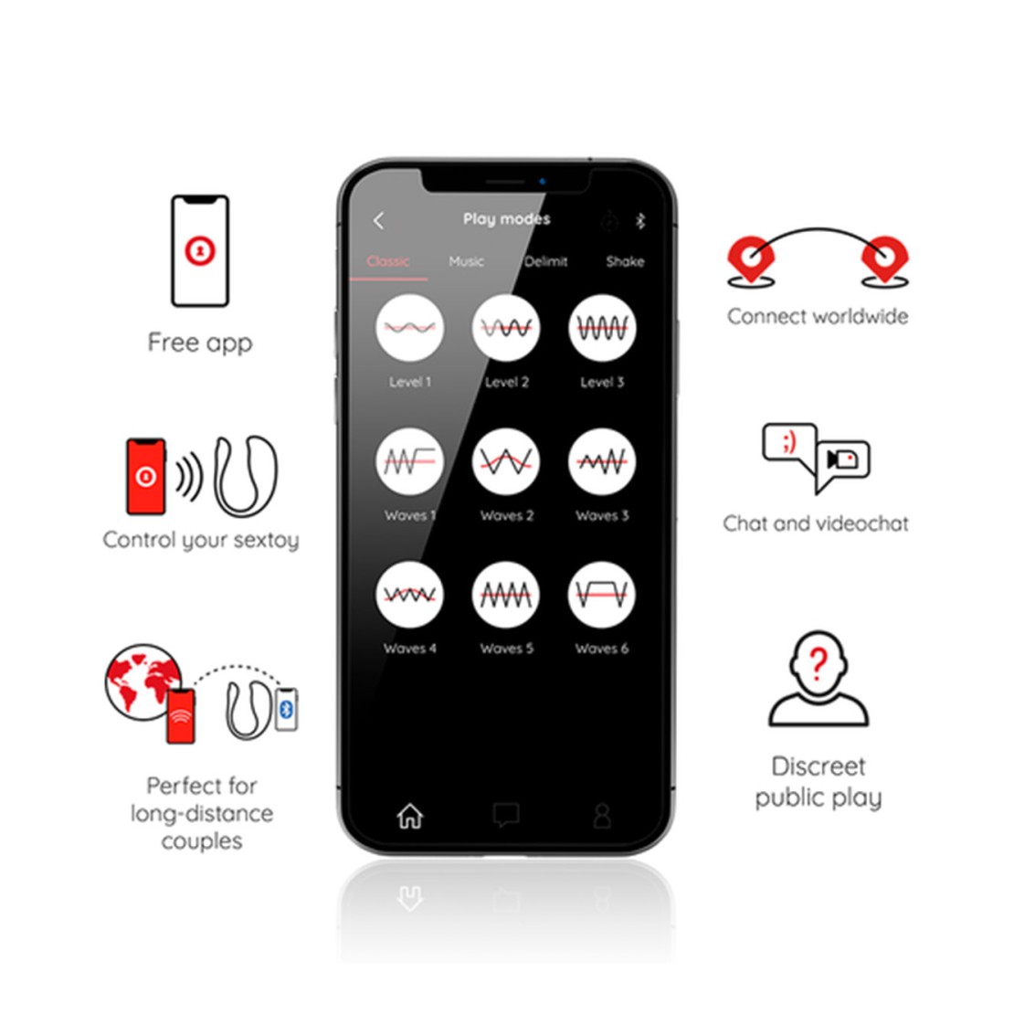 OVETTO VIBRANTE CON APP ONINDER