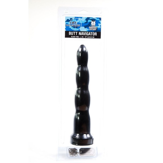 ANAL NAVIGATORE NERO TAPPO ANALE DI 35 CM